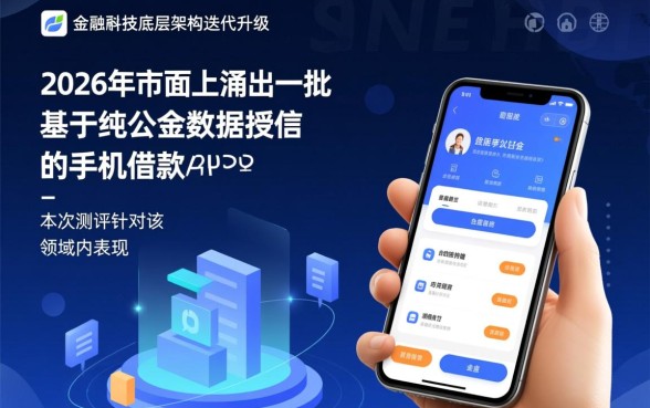 2026年纯公积金手机借款APP口子有哪些,哪里申请靠谱下款快? 2026年纯公积金手机借款APP口子有哪些