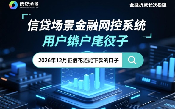 2026年12月征信花还能下款吗