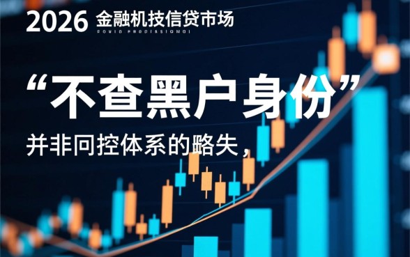 2026年下款口子为何不查黑户身份