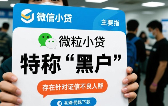 有专门针对黑户的下款途径吗