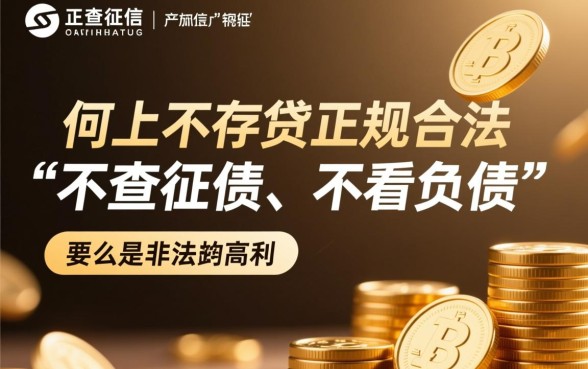 哪种网贷不查征信不看负债