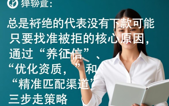 小额贷款总是被拒怎么办,有没有能下款的可能 小额贷款总是被拒怎么办