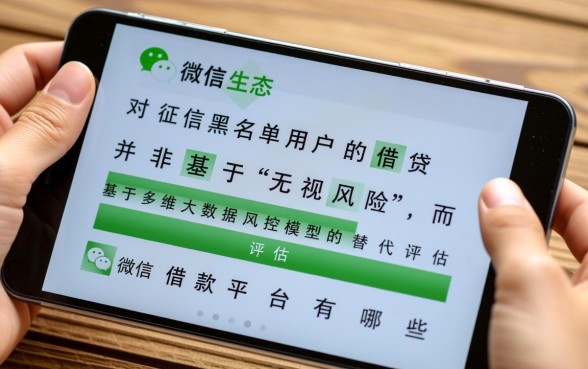 微信黑名单能借钱吗,有哪些平台对黑名单可以借钱? 有哪些平台对黑名单可以借钱