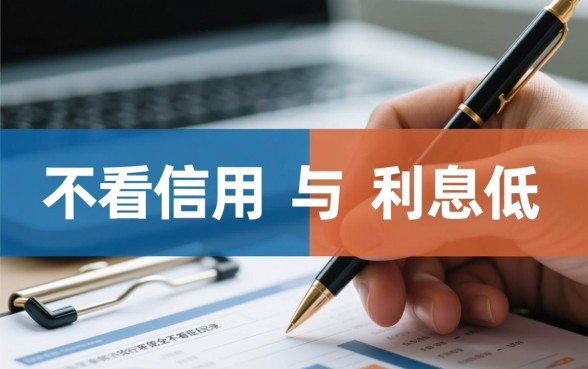 不看征信利息低的平台有哪些