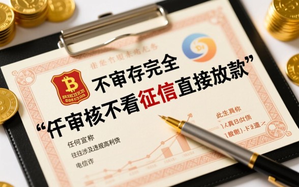 不看征信直接放款平台有哪些,真的不用审核吗? 不看征信直接放款平台有哪些