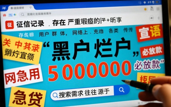 黑户烂户必放款网贷是真的吗