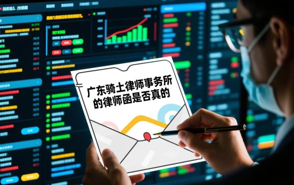 广东骑士律师事务所的律师函是真的吗