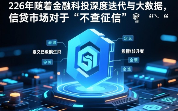 不查征信的贷款平台2026年有哪些