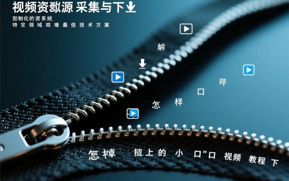 怎样去掉拉链上的小口子,拉链坏了怎么修视频教程 怎样去掉拉链上的小口子