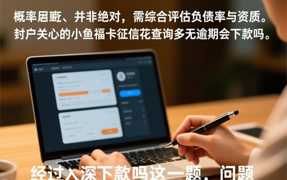 小鱼福卡征信花查询多无逾期会下款吗,容易通过吗 小鱼福卡征信花查询多无逾期会下款吗