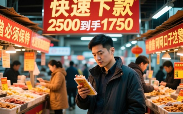 借款2500到手1750的网贷口子有哪些