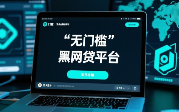 有没有一些黑网贷平台是下款无门槛的