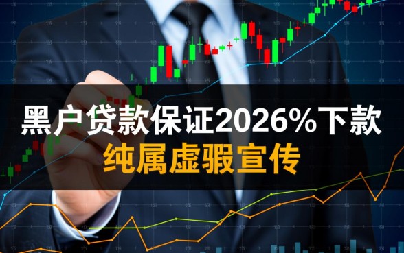 黑户贷款真的能保证2026