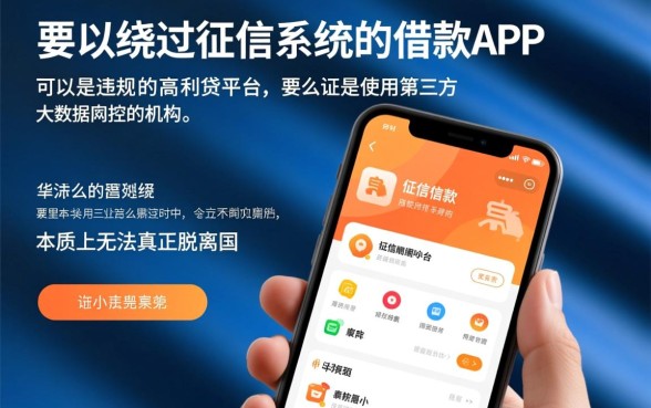 难道借款app真的可以绕过征信系统