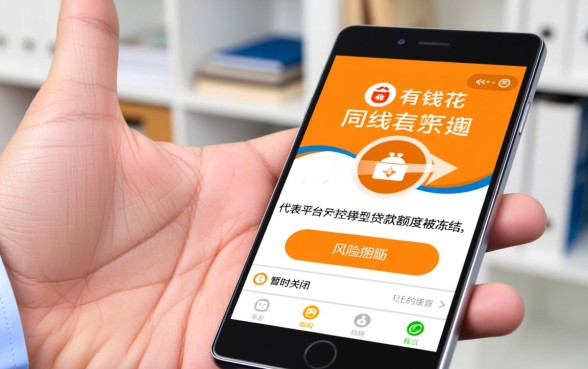 有钱花逾期说冻结贷款额度什么意思