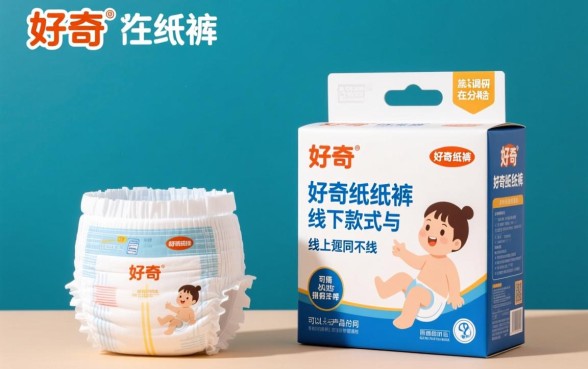 好奇纸尿裤线下款式与线上有何不同