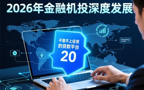 不查不上征信的贷款平台2026年有哪些?真的靠谱吗? 不查不上征信的贷款平台2026年有哪些