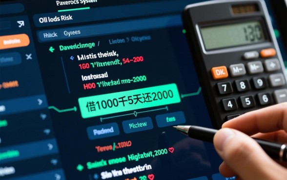 借1000五天还2000合法吗