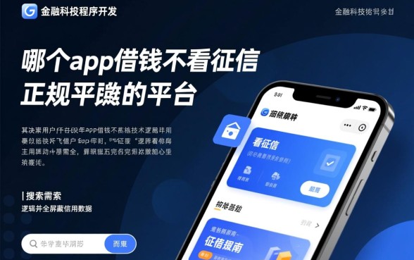 哪个app借钱不看征信正规的平台