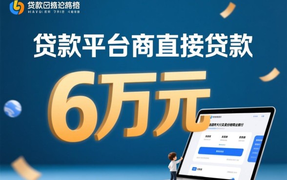 哪个贷款平台可以直接贷款六万元呢