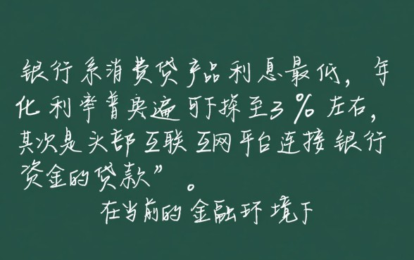 现在哪个平台借钱利息最低2026