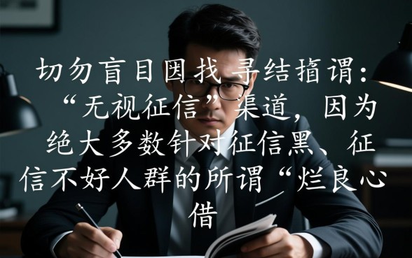 有哪些不查征信的良心借款平台