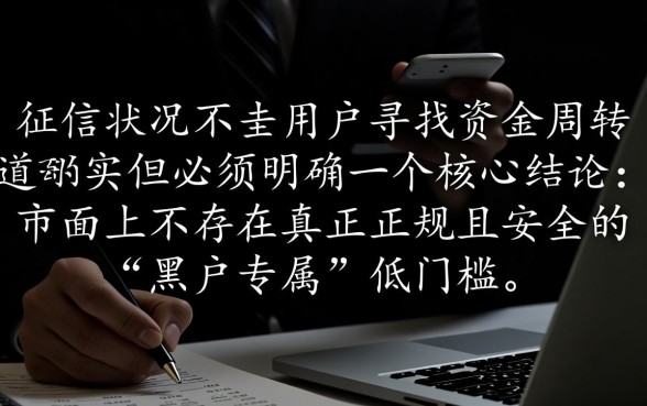 黑户能借钱的平台有哪些