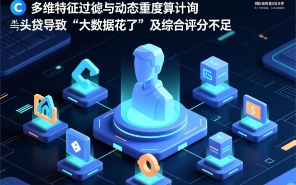 大数据花了综合评分不足怎么借网贷