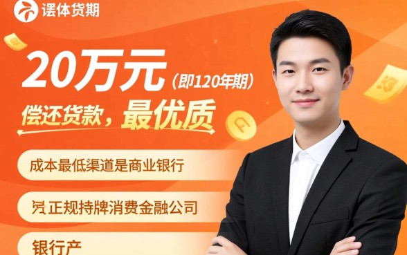 在哪里可以贷款20万分期120期