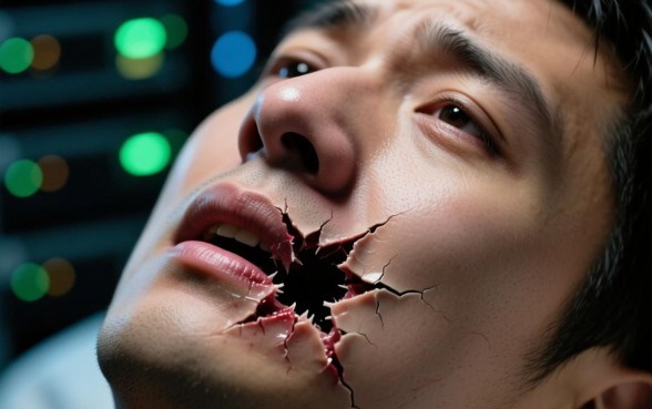 梦见鼻子下边脸皮裂开