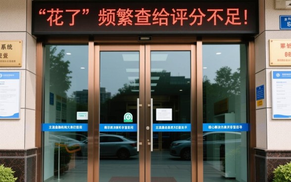 征信花了综合评分不足在哪能借到钱