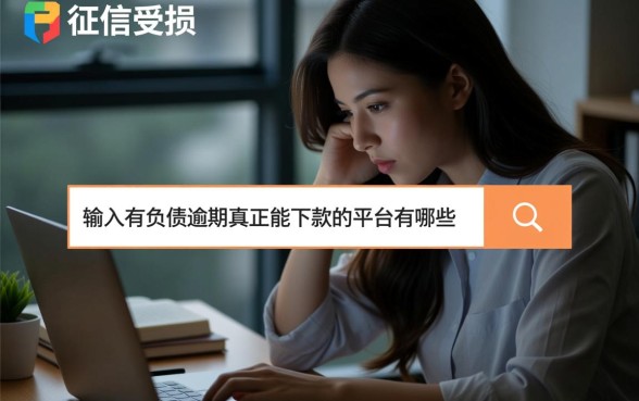 有负债逾期真正能下款的平台有哪些