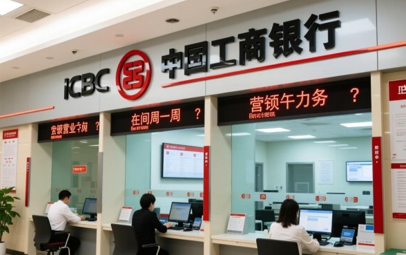 工商银行周一到周五中午几点上班