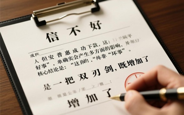 征信不好平安普惠下款了有影响吗