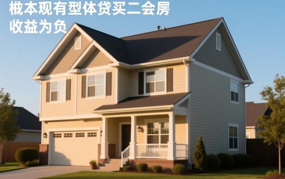 千万别抵押房子贷款买二套房划算吗