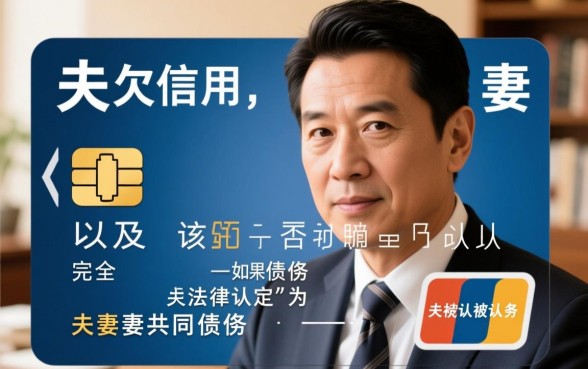 丈夫欠信用卡能起诉妻子吗