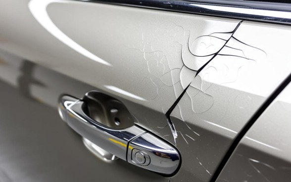 轿车车门上面一个口子怎么弄下来的