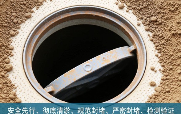 下水道打开的口子怎么处理