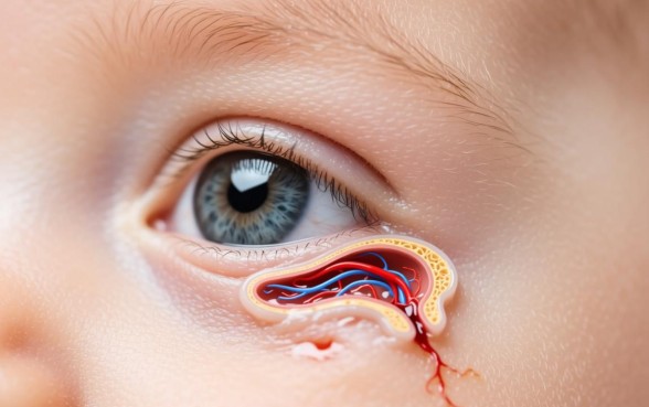 宝宝眼皮有口子几天结痂掉