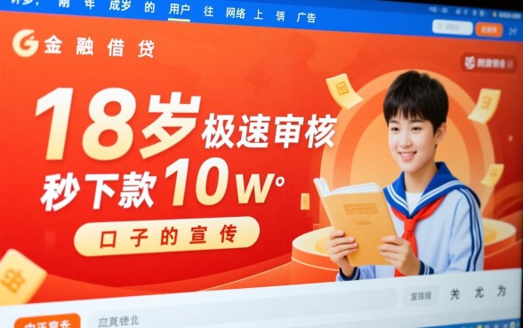 18岁极速审核秒下款10w的口子