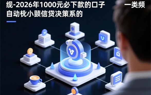 2026年1000元必下款的口子有哪些