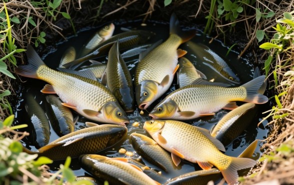 黑坑鱼为什么中间下去就有口