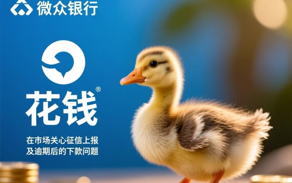 小鹅花钱逾期上征信报告吗