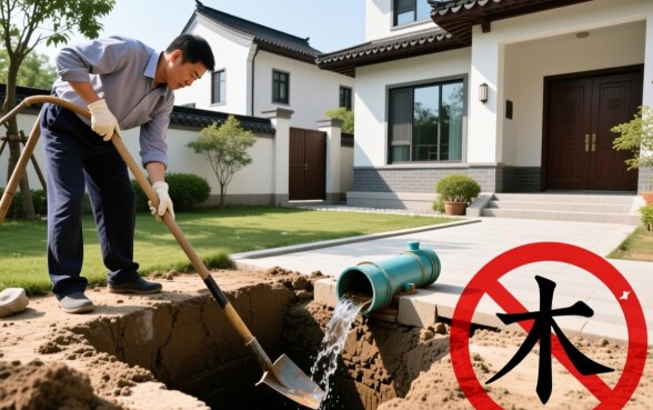 为什么不能在卯位上挖水井口子放水