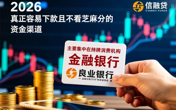 2026不看芝麻分容易下款的口子有哪些