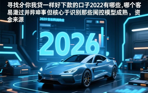 和你我贷一样好下款的口子2026有哪些