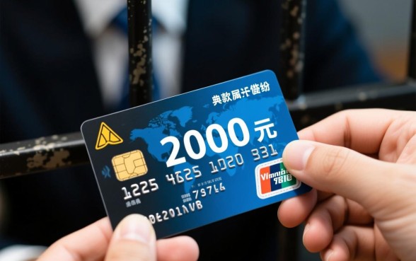 信用卡欠2000被起诉会坐牢吗