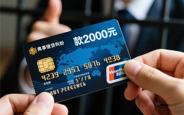 信用卡欠2000被起诉会坐牢吗