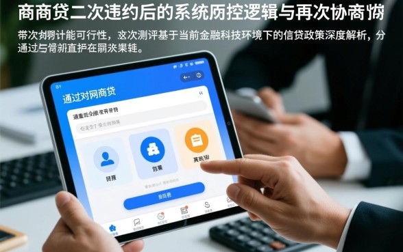 网商贷二次违约可以再协商分期吗