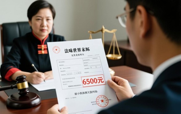 欠信用卡6500元被起诉怎么办